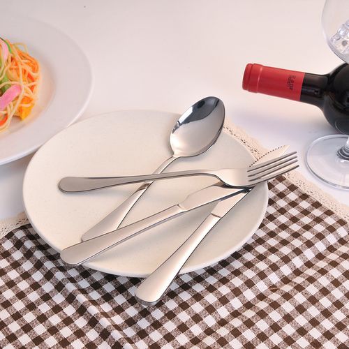 1010系列 不锈钢牛排刀叉勺套装 酒店西餐用品 现货汤勺 赠品餐具
